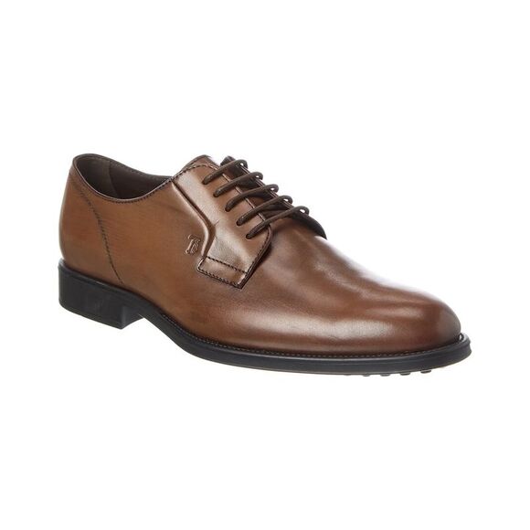 Tod's Leather Oxford Brown